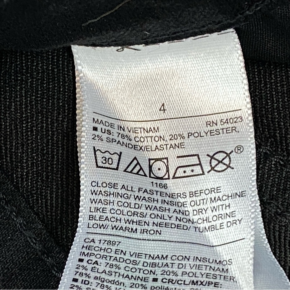 Old Navy NEW Super Skinny Mid Rise Black Jeans Size 4 - Picture 10 of 11